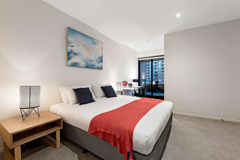 Bedroom 3, Southbank Apartments - Eureka Tower, Melbourne