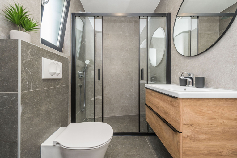 Bathroom 3, Luxury villas Joy, Novalja