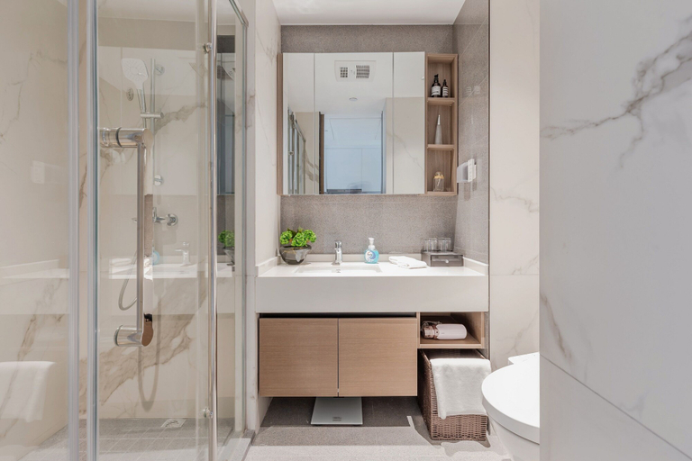 Bathroom, CM Service Apartment Suzhou, Suzhou