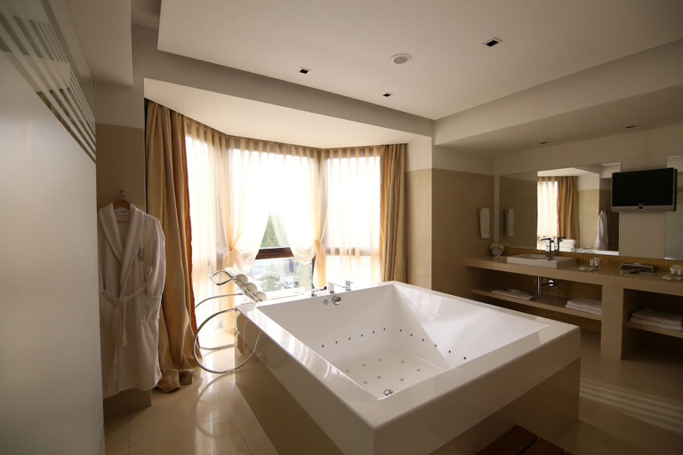 Bathroom 5, The Dostyk Hotel, Almaty