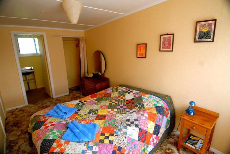 Bedroom 2, Karamea Farm Baches, Buller