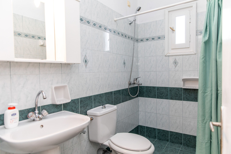 Bathroom 5, Arhontiko Studios, South Aegean