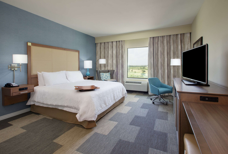 Bedroom 1, Hampton Inn Snyder TX, Scurry
