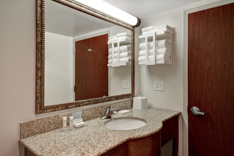 Bathroom 5, Hampton Inn & Suites Alexandria Old Town Area South, Fairfax