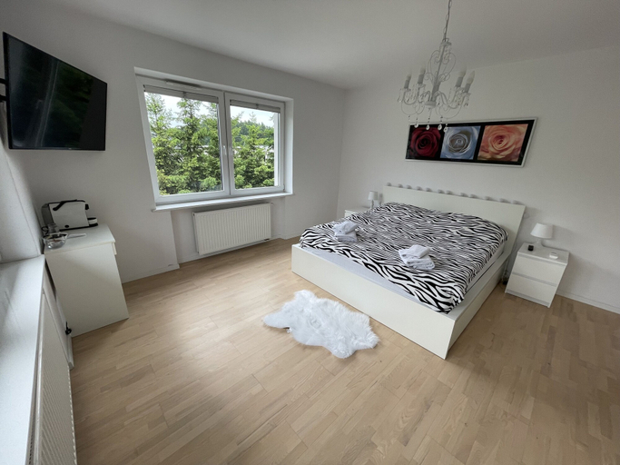 Bedroom 3, Modern House with Garden, Grójec