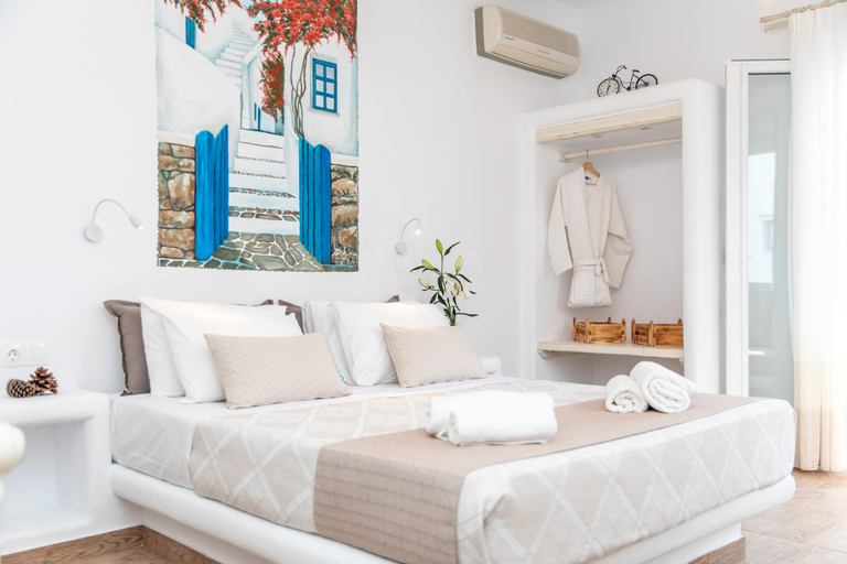 Bedroom 4, Arhontiko Studios, South Aegean