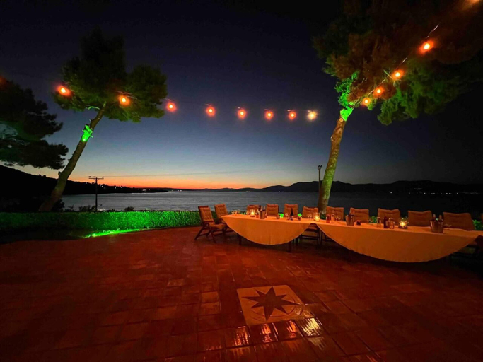 View from property, Villa Sophia in Drosia, Chalkis, Central Greece