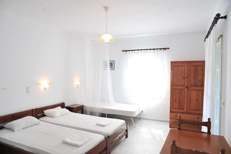 Bedroom 3, Helios Beach Studios, South Aegean