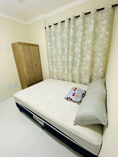 Bedroom 2, Apto com vista pro Mar sacada gourmet, Praia Grande