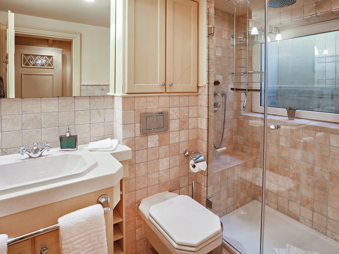 Bathroom 4, Ferienwohnung Dikstig "links", Nordfriesland