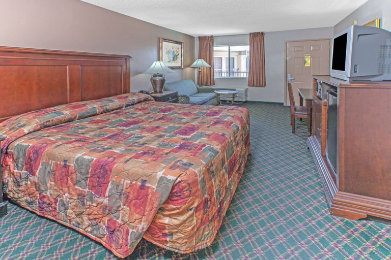 Bedroom 3, Knights Inn - Forest Hill, TX, Tarrant
