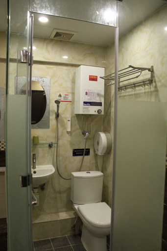 Bathroom 4, 3D Inn Dragon Hong Kong, Kowloon