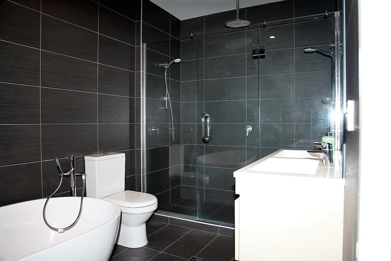 Bathroom 3, Freemans Bay Three Bedroom with a View, Waitakere
