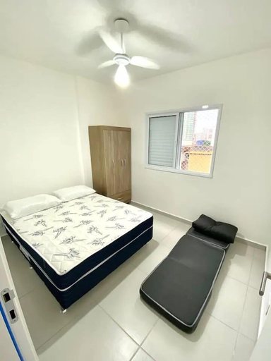 Bedroom 2, Ap encantador a apenas 100 metros do Mar, São Vicente