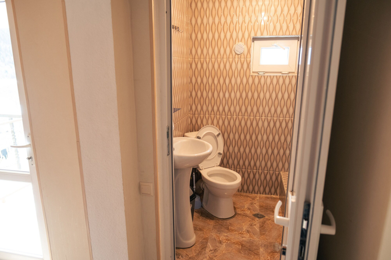 Bathroom, Hilltop Mestia, Mestia
