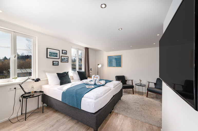 Bedroom 1, Hotel Das Q, Tuttlingen