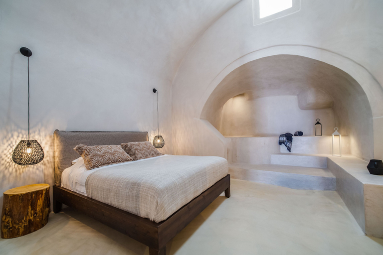 Bedroom 4, Phaos 1870 A Restored Winery, South Aegean