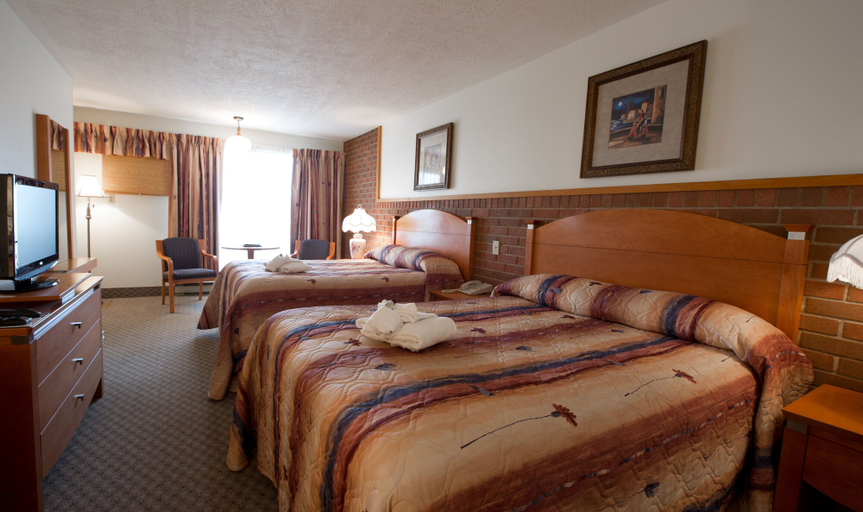 Bedroom 3, Motel du Chevalier, Communauté-Urbaine-de-l'Outaouais