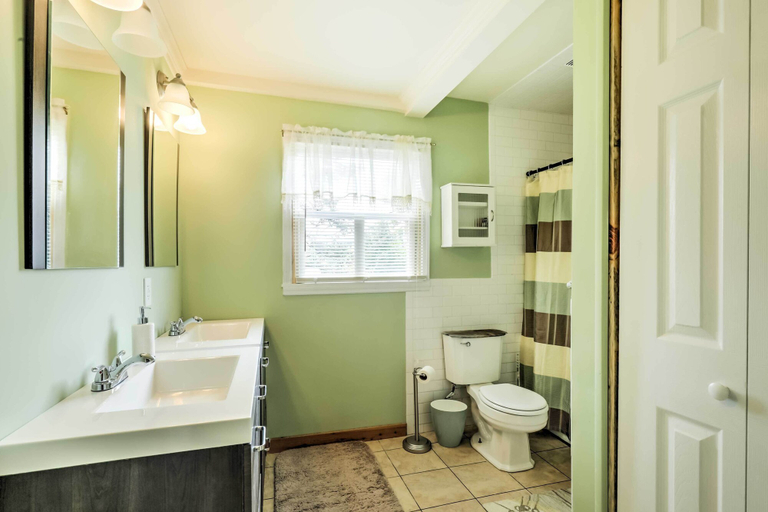 Bathroom, North Creek Cottage in the Adirondacks w/ Fire Pit, Warren