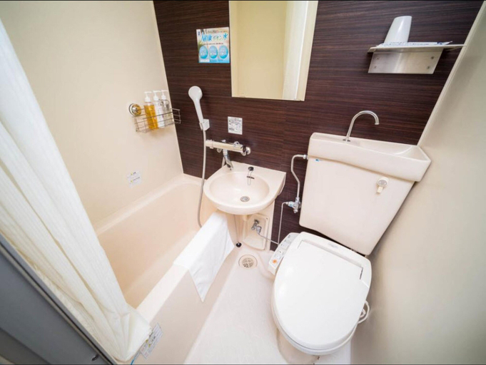 Bathroom, Super Hotel Inn Hakata, Fukuoka