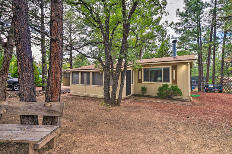 Show Low Cabin with Fire Pit Near Hiking!, Navajo