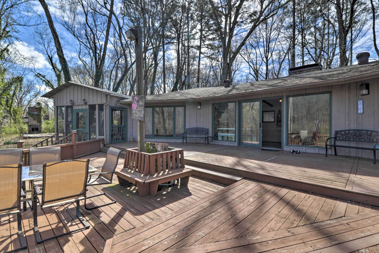 Exterior & Views 2, Riverfront Retreat w/ Fire Pit: Fish & Hike!, Cleburne