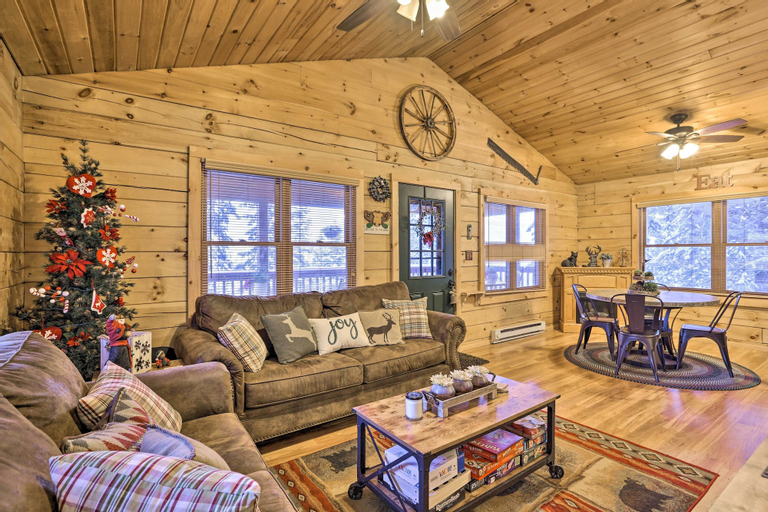 Cozy Noras Hideaway - Charming, Quiet Log Cabin, Kane