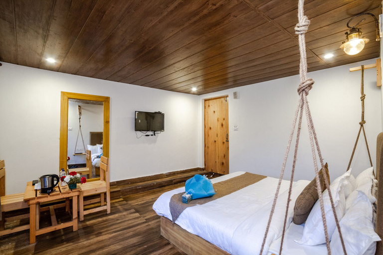 Bedroom 3, Winterfell The Stay, Unique River Front Resort, Kullu