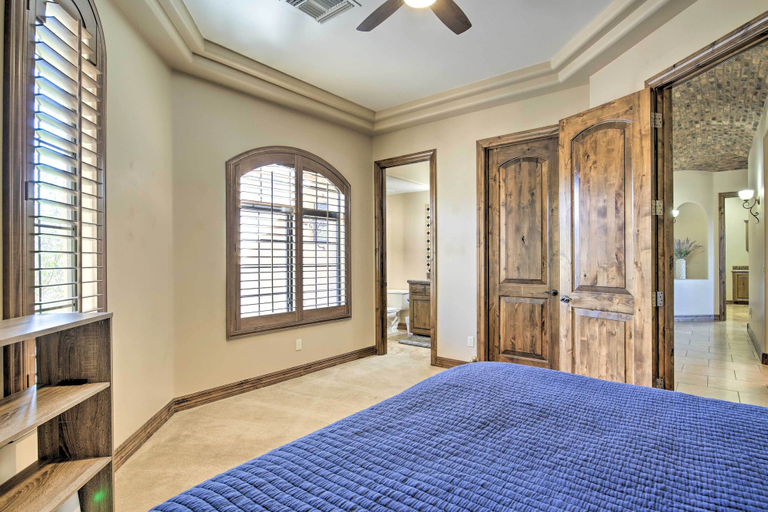Bedroom 3, Near Golfing: Mesa Villa w/ Outdoor Oasis & Pool!, Maricopa