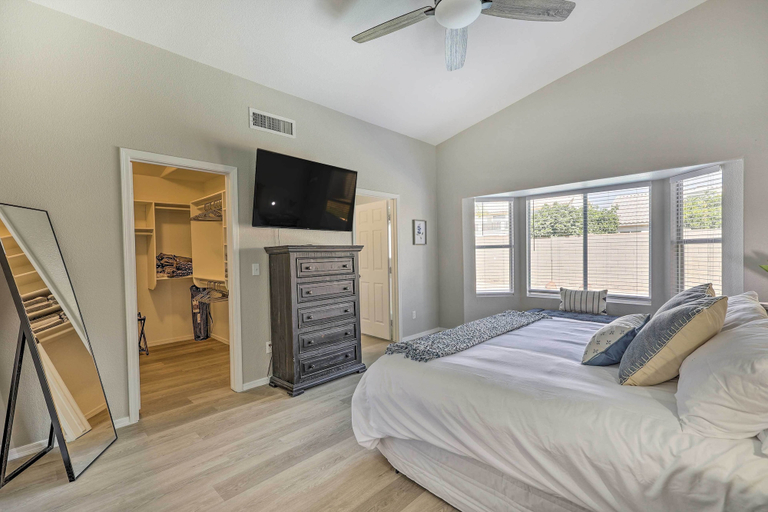 Bedroom 3, Patio + Fenced Yard: Family Retreat in Phoenix!, Maricopa