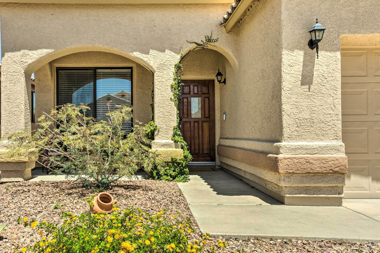 Exterior & Views 2, Lovely Tucson Home w/ Pool & Mountain Views, Pima