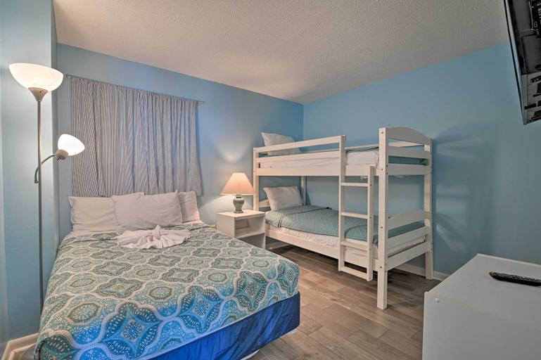 Bedroom 4, Oceanfront Myrtle Beach Condo with Resort Perks!, Horry