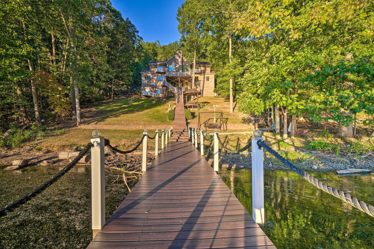 Exterior & Views 2, Luxe Lake Chickamauga Retreat w/ Boat Dock!, Hamilton