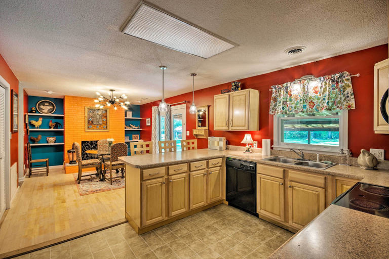Food & Drinks, Renovated Home on Watauga River, By Boat Ramp, Carter