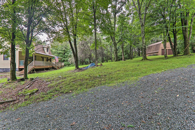 Exterior & Views 2, 2 Mi to Elk Mountain: Poconos Escape on 11 Acres!, Susquehanna