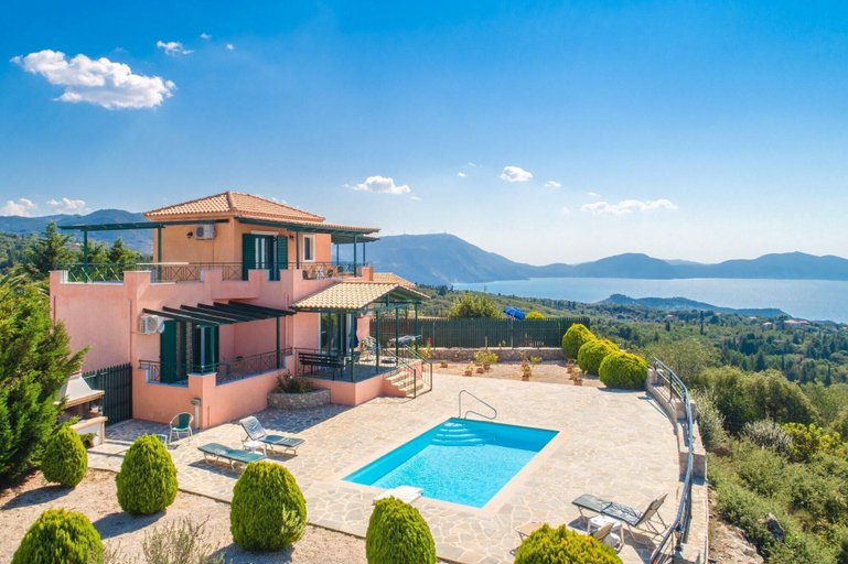 Exterior & Views 2, Villa Valio Large Private Pool Sea Views A C Wifi - 913, Ionian Islands