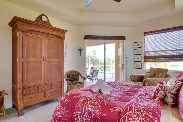 Bedroom 3, Near Sand & Sun, Cape Coral Home w/ Private Pool, Lee