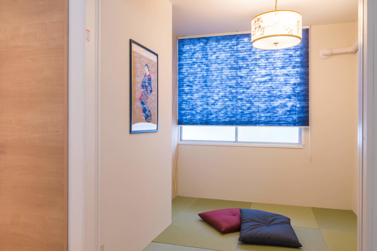 Bedroom 2, Ten Apartment Hotel, Fukuoka