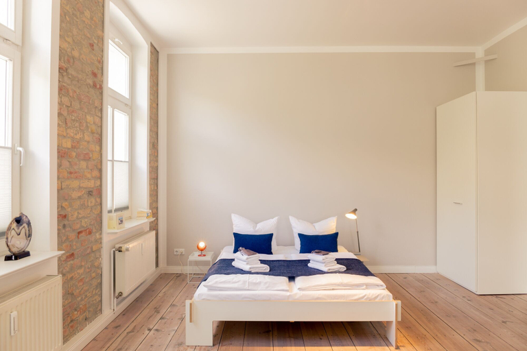 Bedroom 2, OSTKÜSTE - Villa Albatros Design Apartments, Vorpommern-Greifswald