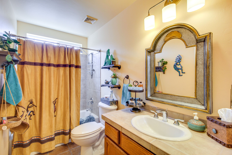 Bathroom 4, Rustic Tucson Vacation Rental w/ Pool & Spa!, Pinal