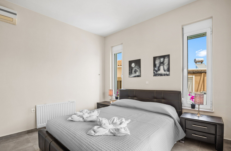 Bedroom 3, Villa Blue Dreams, Crete