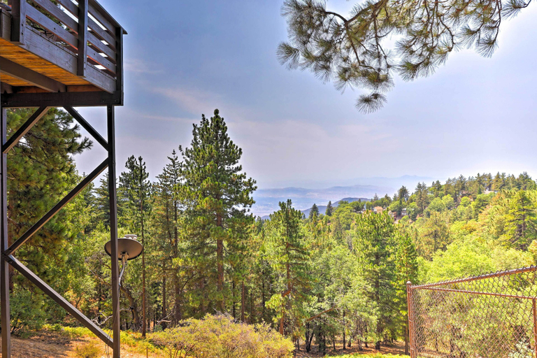 Exterior & Views 2, Upgraded 2BR Mountain A-Frame w/ World Class Views, San Bernardino
