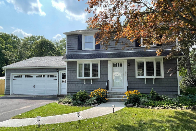 Exterior & Views 1, Rochester House w/ Fire Pit, Grill & Patio!, Monroe