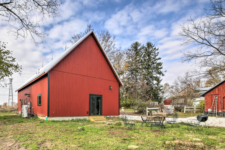 Exterior & Views 2, Bloomington Cabin: 4 Mi to Indiana University, Monroe