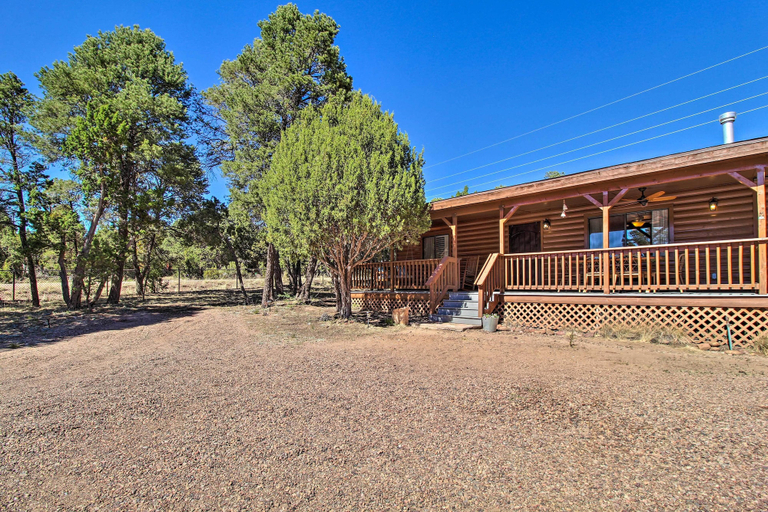 Exterior & Views 2, Cozy Heber Cabin Retreat w/ Deck + Fireplace!, Navajo