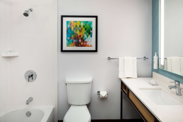 Bathroom 4, Hilton Garden Inn Arcadia/Pasadena Area, Los Angeles