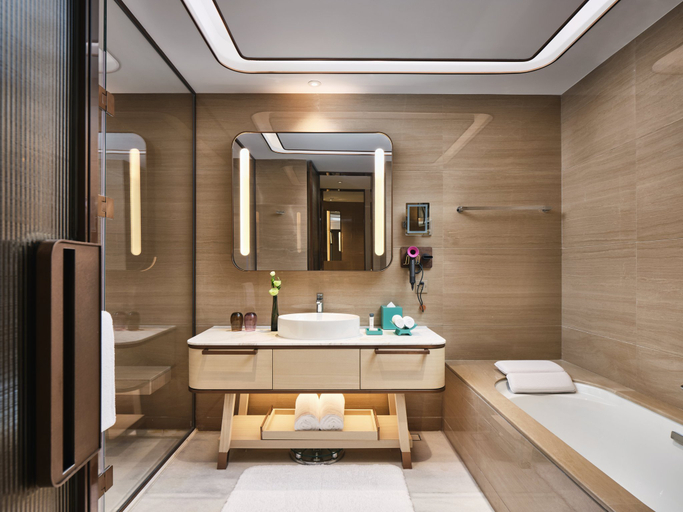 Bathroom 5, InterContinental Hotels CHONGQING RAFFLES CITY by IHG, Chongqing