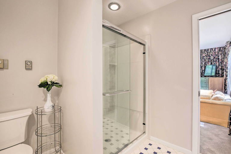 Bathroom 3, Water-View Home in the Berkshires, Berkshire