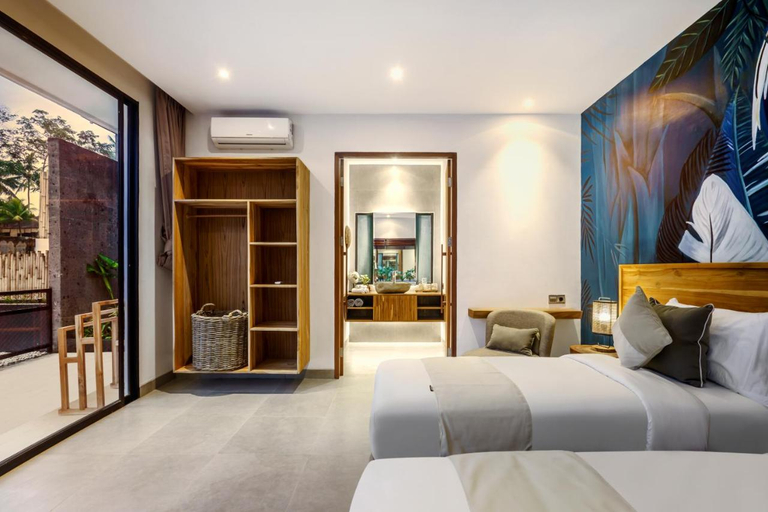 Bedroom 3, Waterfall Jungle Villa by BaliSuperHost, Gianyar