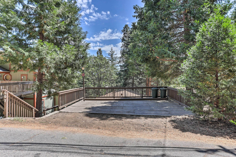 Exterior & Views, Lake Arrowhead Cabin w/ Mid-century Charm!, San Bernardino